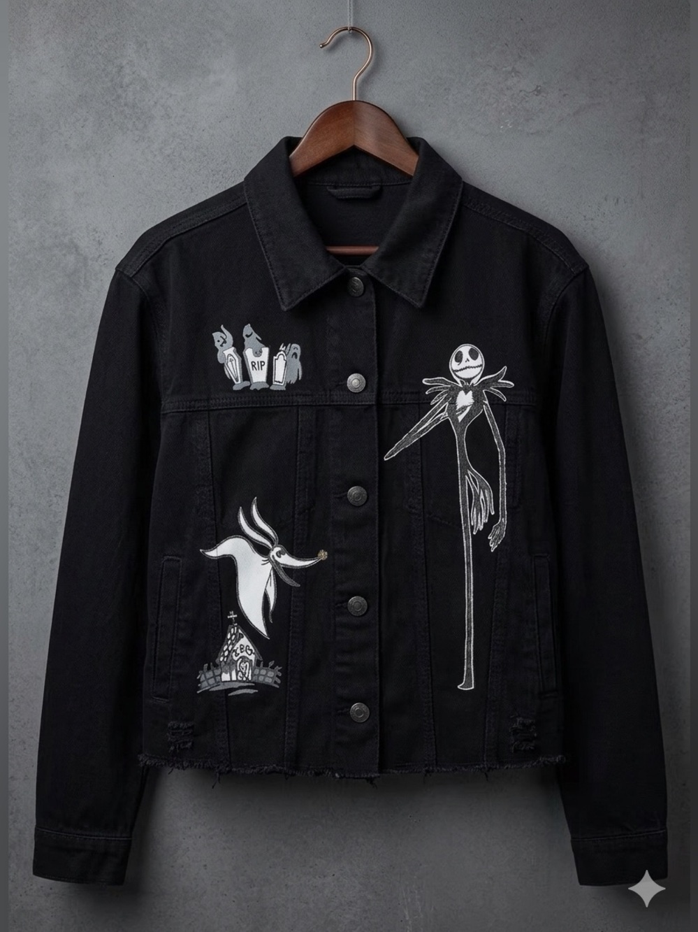 Her Universe Disney The Nightmare Before Xmas Jack Skellington Crop Denim
